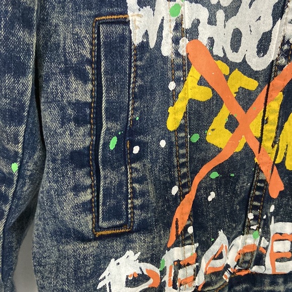 Argonaut Nation Vintage Wash Jean Jacket Size S - Picture 5 of 12